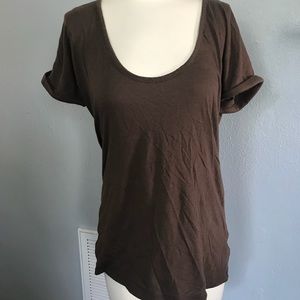 Brown Boyfriend Tee
